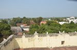 Title: Ramalinga Vilasam Palace Date: Late 17th, beginning of the 18th century with later additionsDescription: Roof terrace; View of the palace complex, north. Location: Tamil Nadu Palace;Ramanathapuram Positioning: Roof terrace
