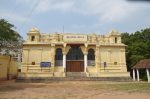 Title: Ramalinga Vilasam Palace Date: Late 17th, beginning of the 18th century with later additionsDescription: The palace was built during the reign of Kilavan Setupati (1674-1710), and enlarged later; View of the east face. Location: Tamil Nadu Palace;Ramanathapuram