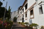 Title: Institute Mater Dei; Old Goa Date: 17th centuryDescription: South face and buttresses. Location: Monuments;Old Goa