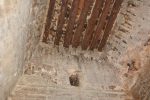 Title: Vardhamana Mahavira Jain Temple; Tirumalai (Polur) Date: Paintings, 16th-17th centuryDescription: Vardhamana temple paintings and detail of the  ceiling rafters. Location: Tamil Nadu Temple;Vardhamana Mahavira Temple;Tirumalai Positioning: Ceiling