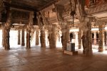 Title: Virupaksha Temple, Hampi Date: Mandapa dated 1509/10Description: View of the interior of the open mandapa built by order of Krishnadevaraya (1509-29) to commemorate his coronation. Location: Karnataka Temple;Virupaksha Temple;Hampi Positioning: Open mandapa