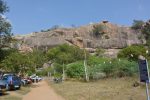 Title: Jaina Monuments; Tirumalai (Polur) Description: View of the Tirumalai Hill. Location: Tamil Nadu Temple;Jaina Monuments;Tirumalai
