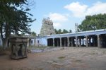 Title: Kailasanathar Temple; Nattam Date: 16th-17th centuryDescription: Entrance gopura and colonnade leading to the main shrine. Location: Tamil Nadu Temple;Kailasanathar Temple;Nattam Positioning: View from south east