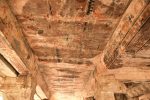 Title: Chennakeshava Temple; Somapalem Date: 16th centuryDescription: Outer bay of the open mandapa, general view of the ceiling. Location: Andhra Pradesh Temple;Chennakeshava temple;Somapalem Positioning: Open mandapa, ceiling