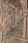 Title: Narumpunatha Temple; Tiruppudaimarudur Date: mid-17th centuryDescription: On the left: Shiva Dakshinamurti and on the right, ascetics. Location: Tamil Nadu Temple;Narumpunatha Temple;Tiruppudaimarudur Positioning: Gopura, first tier, transept, north east corner
