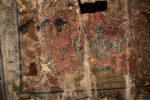 Title: Virabhadraswamy Temple; Lepakshi Date: First half of the 16th centuryDescription: A group of ladies paying homage to Virabhadra. Location: Andhra Pradesh Temple;Virabhadraswamy Temple;Lepakshi Positioning: Circumambulatory passage around the sanctuary, east side