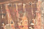 Title: Atmanatha Temple; Avudaiyarkoyil (Tirupperunturai) Date: Paintings: probably 18th centuryDescription: Padal Petra Sthalams i.e. the 275 temples celebrated in the hymns of the Shaiva saints.  Location: Tamil Nadu Temple;Atmanatha Temple;Avudaiyarkoyil Positioning: Nandishvara Manikkavachakar shrine, ceiling of the mandapa