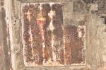 Title: Atmanatha Temple; Avudaiyar Koyil (Tirupperunturai) Date: Paintings: probably 18th centuryDescription: Top: Kubera; Bottom: Ishana and Shiva as Bhikshatanamurti.  Location: Tamil Nadu Temple;Atmanatha Temple;Avudaiyarkoyil Positioning: Nandishvara Manikkavachakar shrine, ceiling of the mandapa