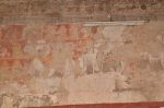 Title: Atmanatha Temple; Avudaiyarkoyil (Tirupperunturai) Date: Paintings: probably 18th centuryDescription: Unidentified narratives. Location: Tamil Nadu Temple;Atmanatha Temple;Avudaiyarkoyil Positioning: Nandishvara Manikkavachakar shrine, west wall of the prakara