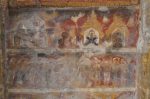 Title: Atmanatha Temple;Avudaiyarkoyil (Tirupperunturai) Date: 18th centuryDescription: Unidentified narrative. Location: Tamil Nadu Temple;Atmanatha Temple;Avudaiyarkoyil Positioning: Panchatchara mandapa, ceiling