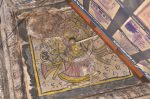 Title: Brihadishvara Temple complex; Brihannayaki shrine; Thanjavur Date: 19th centuryDescription: Devi. Location: Tamil Nadu Temple;Brihadishvara Temple complex;Thanjavur Positioning: Brihannayaki shrine, mandapa ceiling, panels skirting the central aisle (E